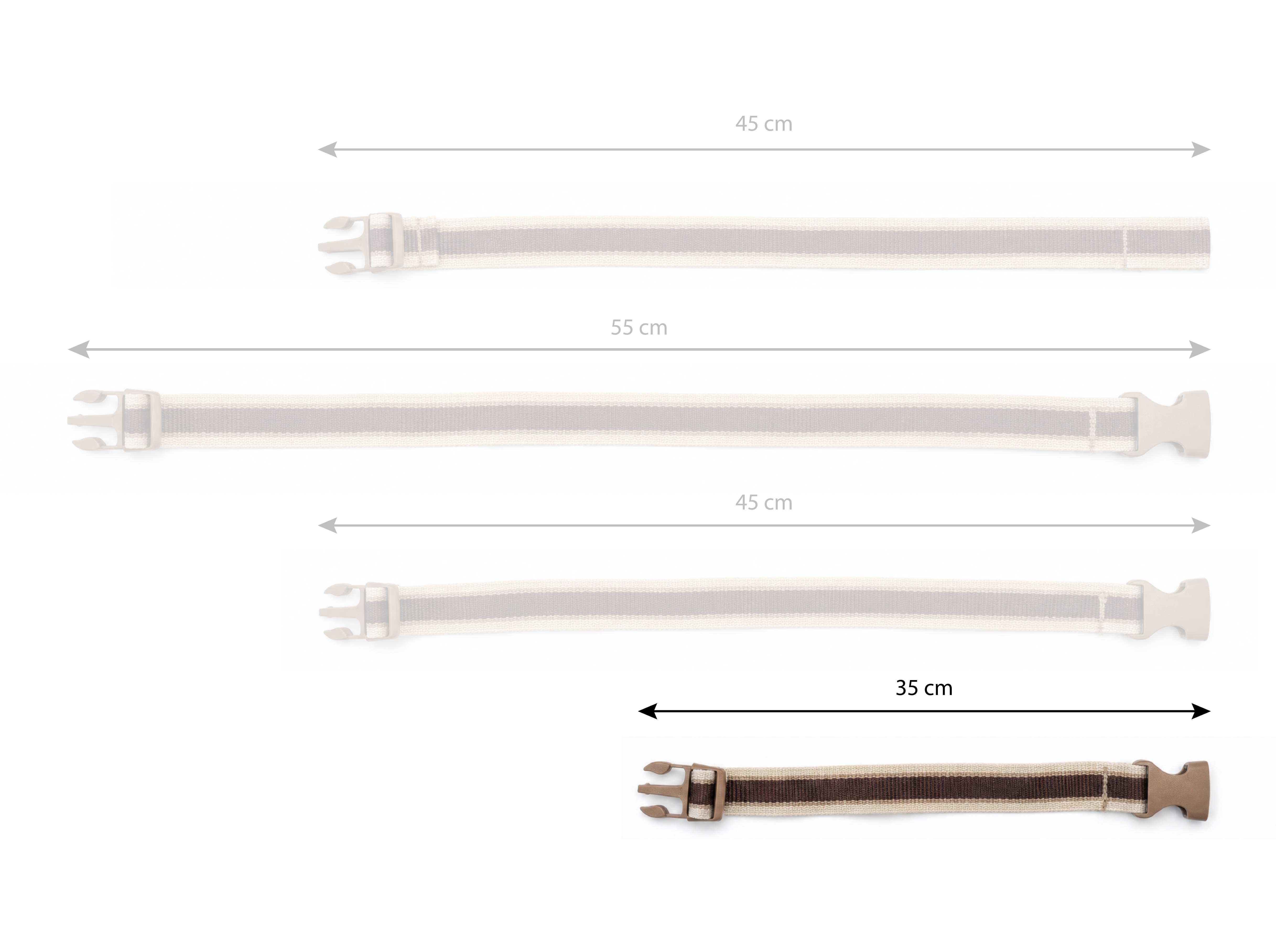 Raffles Click and Close strap - 35 cm