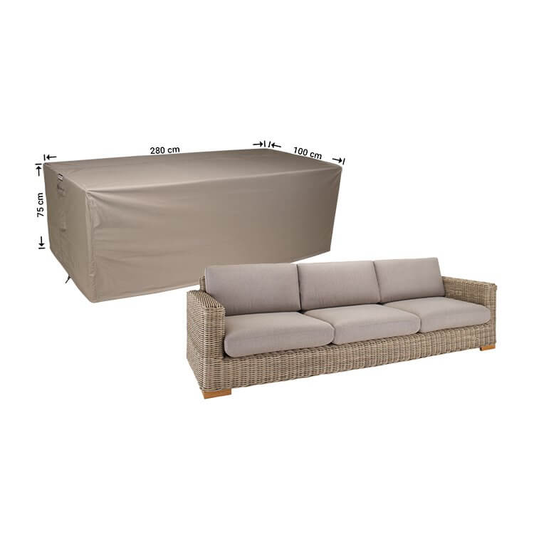 RLB2806RM4TQ8nlm9YMTGovJNsI3L9WC Hoes voor loungebank 280 x 100 H: 75 cm