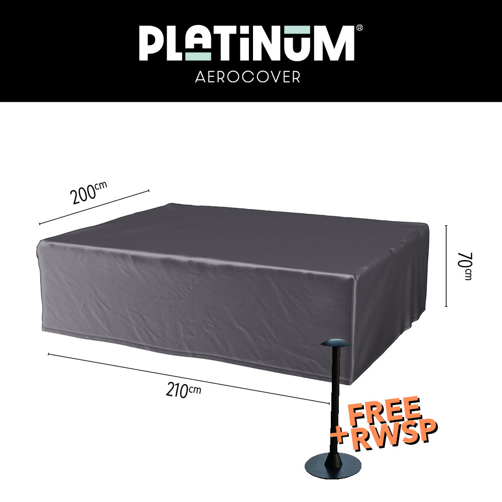Beschermhoes complete loungeset 210 x 200 H: 70 cm Beschermhoes complete loungeset 210 x 200 H: 70 cm