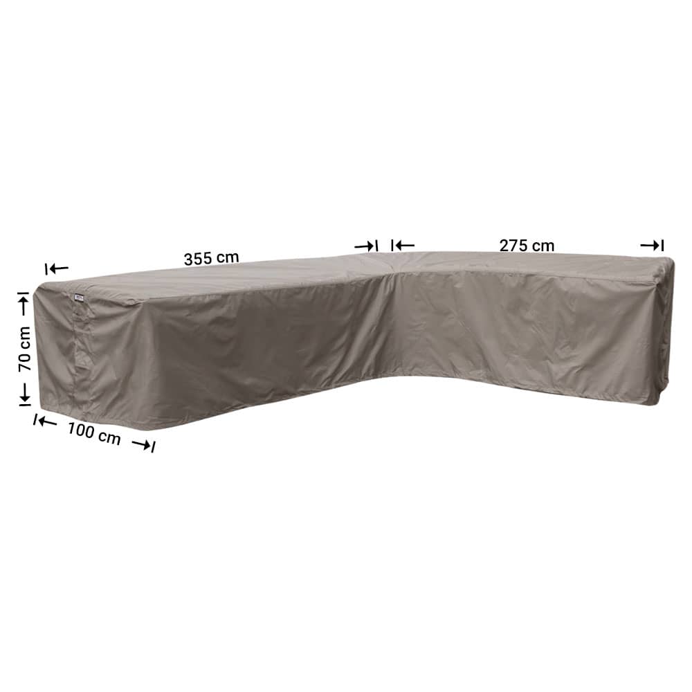 RHS355275rightnYvaNRcgXRo8I Beschermhoes voor L-vormige bank 355 x 275 x 100 H: 70 cm