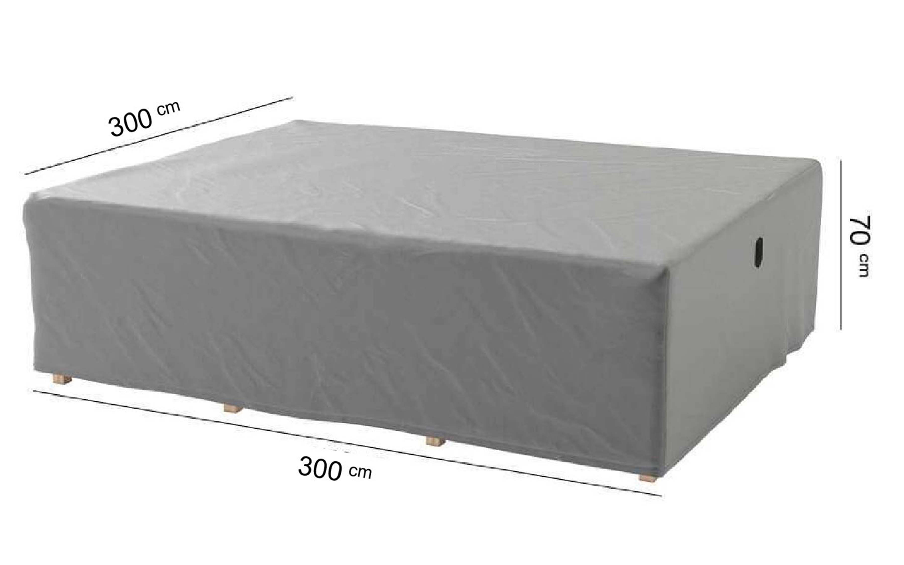 5730 Beschermhoes loungeset 300 x 300 H:70 cm
