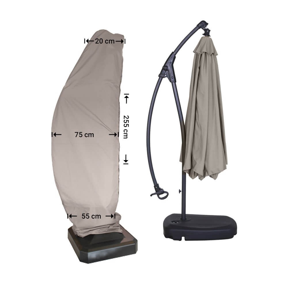 RUC255-completenCZJbD99vpxC8 Afdekhoes zweefparasol 255 cm hoog