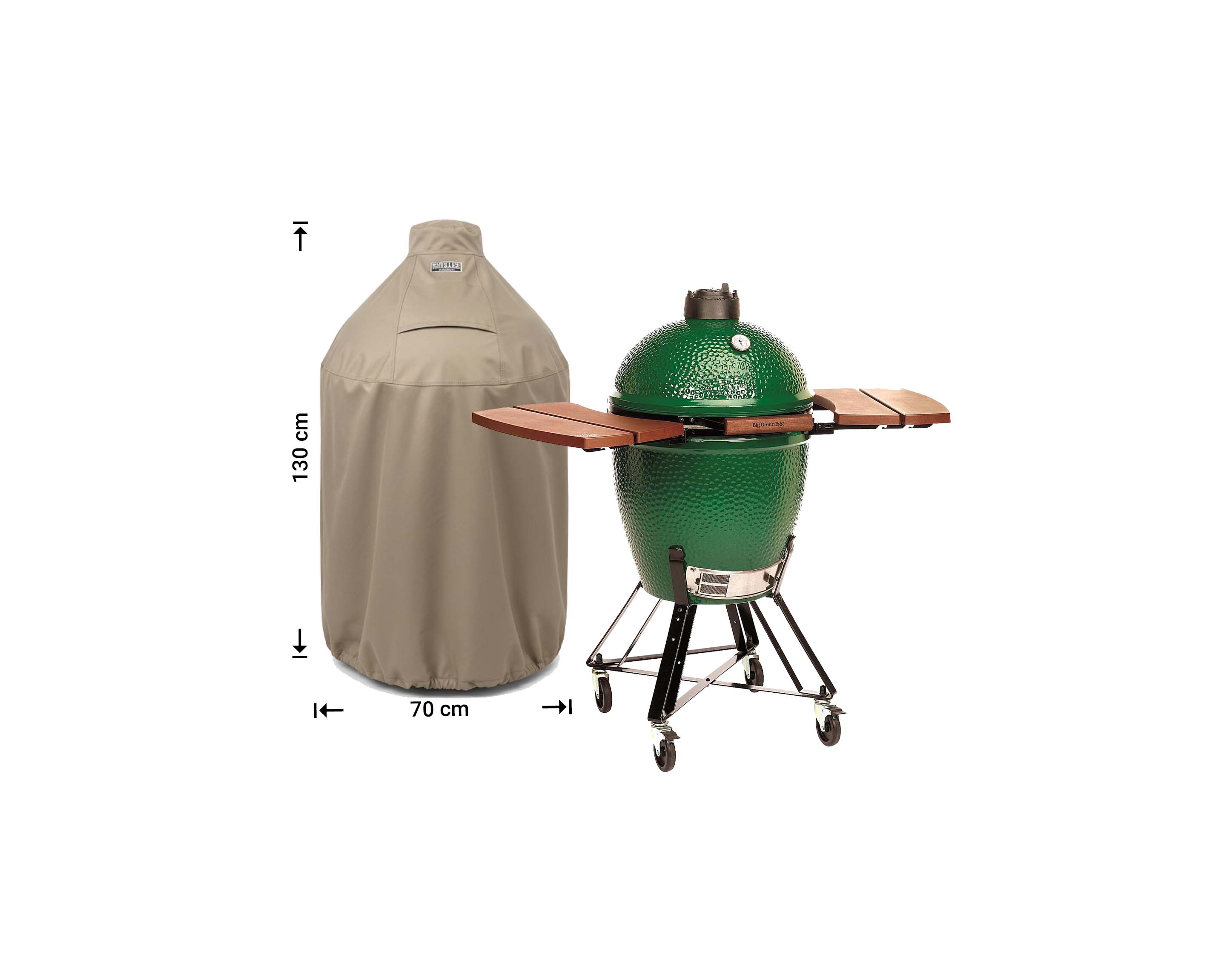 Raffles Covers Kamado Hoes voor Big Green Egg & Kamado BBQ’s