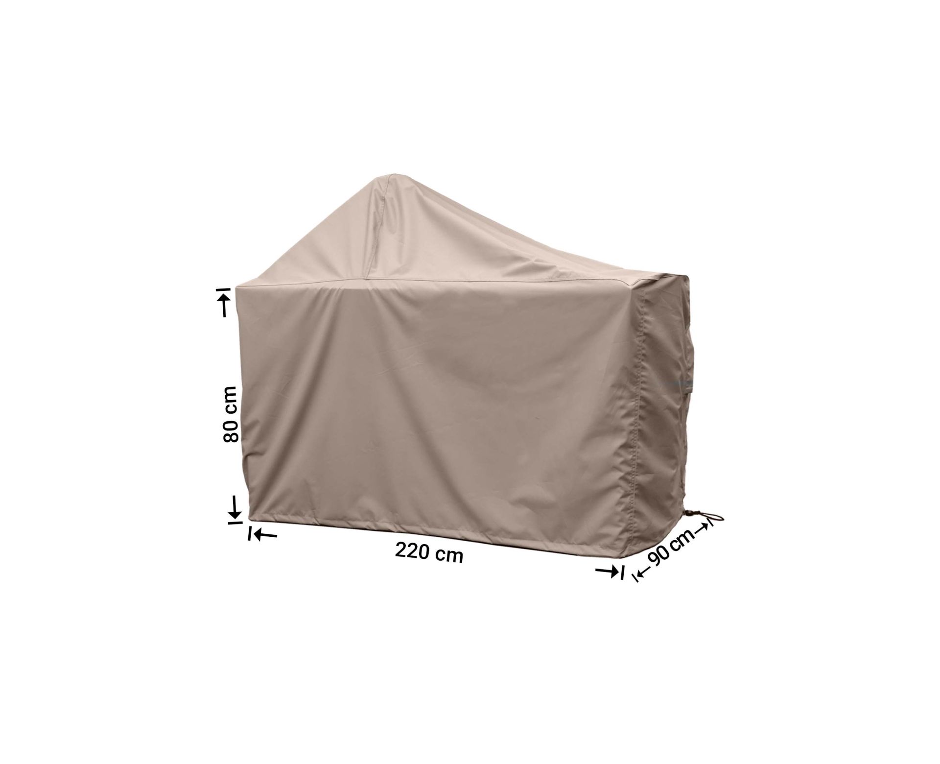 Hoes Met Ritssluiting Konijn Hoes Voor Konijnenhok, Duurzame, Dubbellaagse, Thermische 210D-hoes, Hoes Voor De Winter, 122 (l) X 50 (b) X 105 (h) Cm Universele Hok Hoes Met Rits
