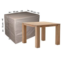 Ronde Tafel met Witte Hoes Verhuur Limburg