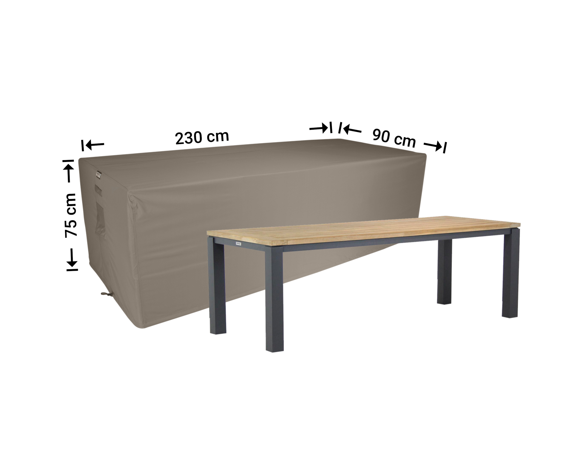 ALTADEX Housse de protection pour vernis 128 x 80 x 253 cm 240 g/m²